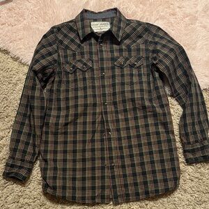 Boys western long sleeve shirts